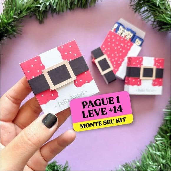 Arquivo de Corte Mini Caixa 3 Bis Natal