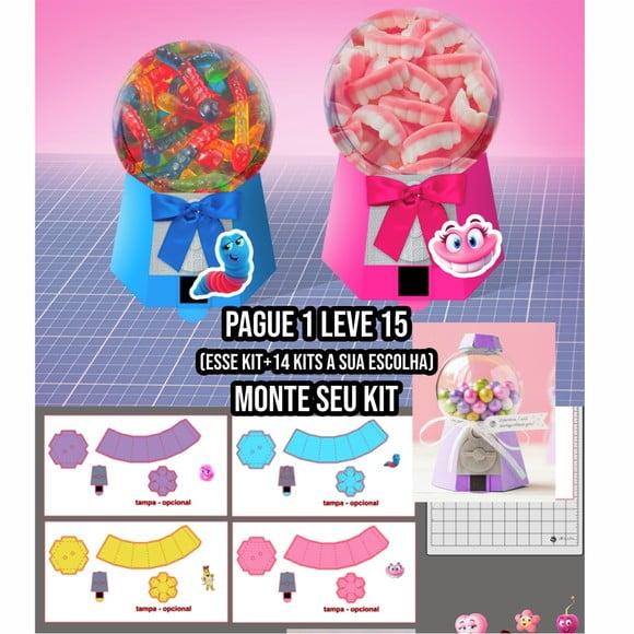 Arquivo de Corte Mini Máquina de Doces Molde Limpo 1