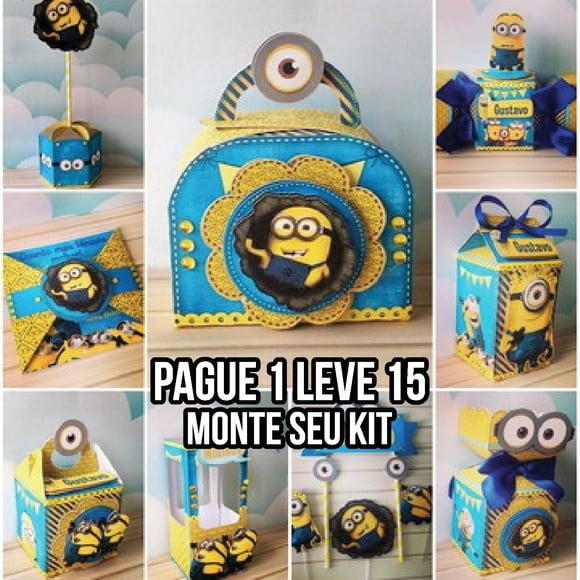 Arquivo de corte Minions STUDIO +14 ARQUIVOS