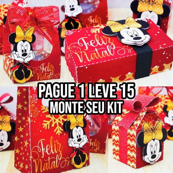 Arquivo de corte Minnie natal STUDIO/PDF+14 ARQUIVOS