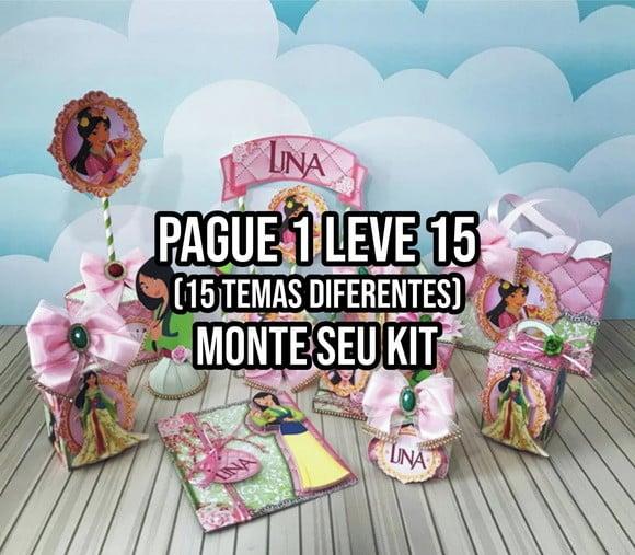 Arquivo de corte Mulan STUDIO E PDF+14 ARQUIVOS