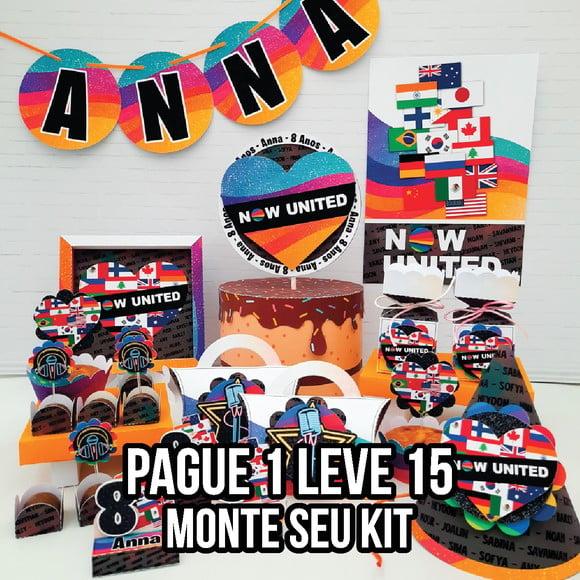 Arquivo de corte Now united 2 STUDIO/PDF +14 ARQUIVOS
