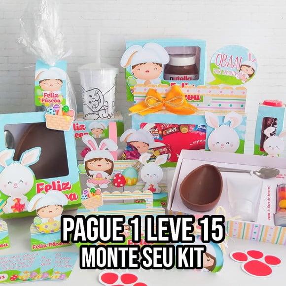 Arquivo de corte Páscoa 6 STUDIO/PDF+14