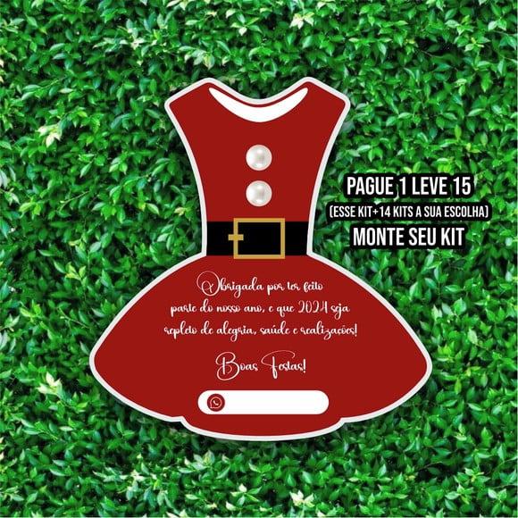 Arquivo de Corte Porta Brinco Natal Vestido