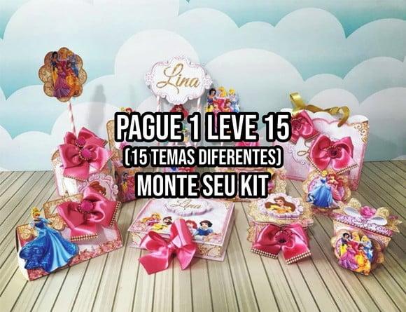 Arquivo de corte Princesas Disney STUDIO E PDF+14 ARQUIVOS