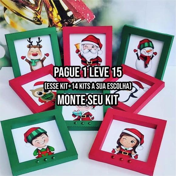 Arquivo de Corte Quadrinhos Natal Silhouette