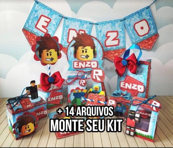 Arquivo de corte Roblox 1 STUDIO/PDF +14 ARQUIVOS