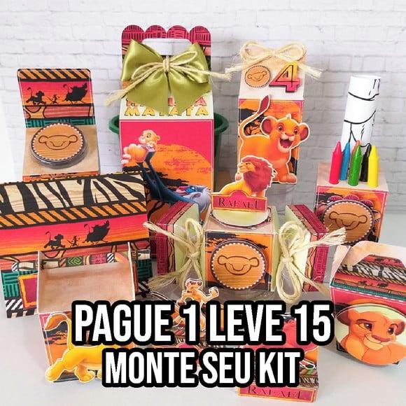 Arquivo de corte Rei Leão STUDIO/PDF +14 ARQUIVOS