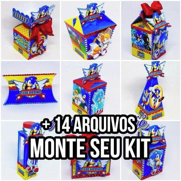 Arquivo de corte Sonic 2 STUDIO/PDF +14 ARQUIVOS