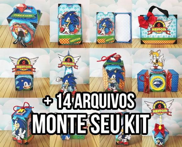 Arquivo de corte Sonic 3 STUDIO/PDF +14 ARQUIVOS