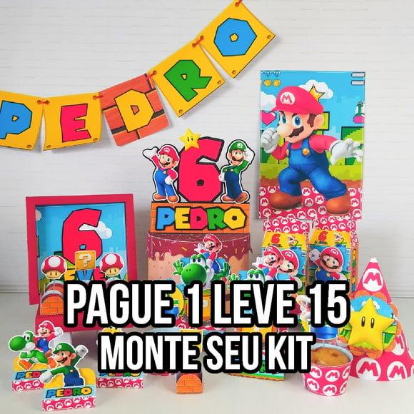Arquivo de corte Super Mario 4 STUDIO/PDF+14 ARQUIVOS