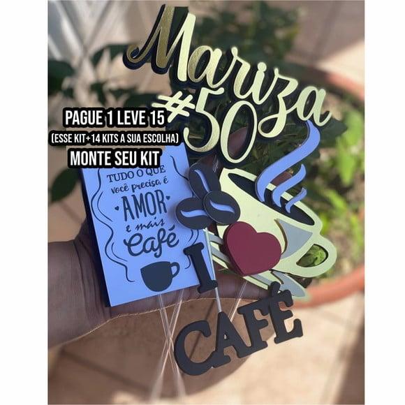 Arquivo de Corte Topo de Bolo Café