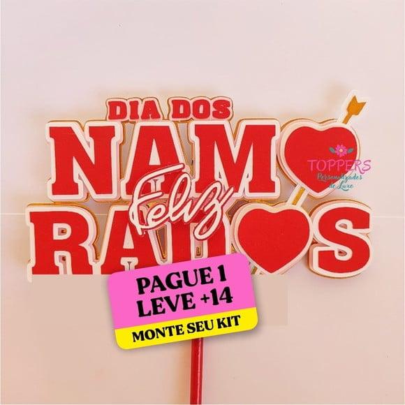 Arquivo de Corte Topo de Bolo Dia dos Namorados 8