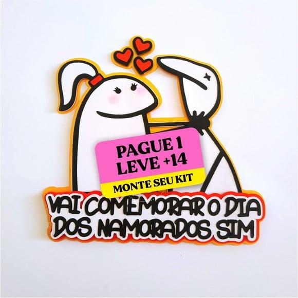 Arquivo de Corte Topo de Bolo Dia dos Namorados Flork 6