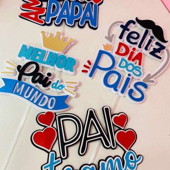 Arquivo de Corte Topo de Bolo Dia dos Pais Studio