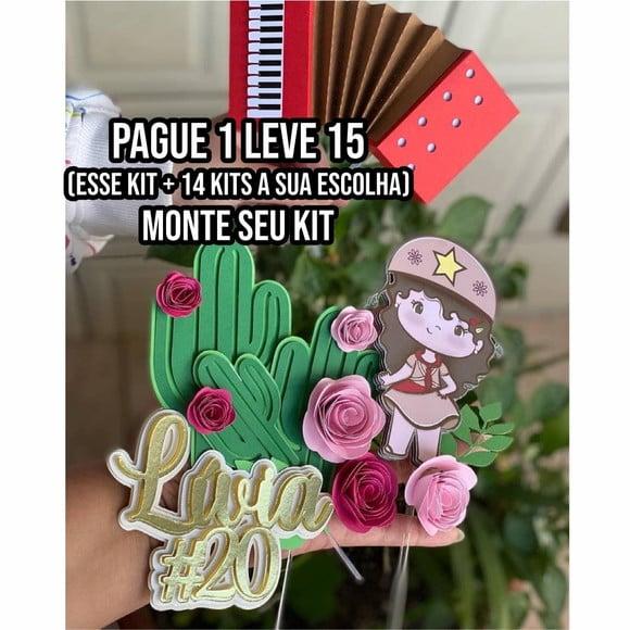 Arquivo de Corte Topo de Bolo Festa Junina 7