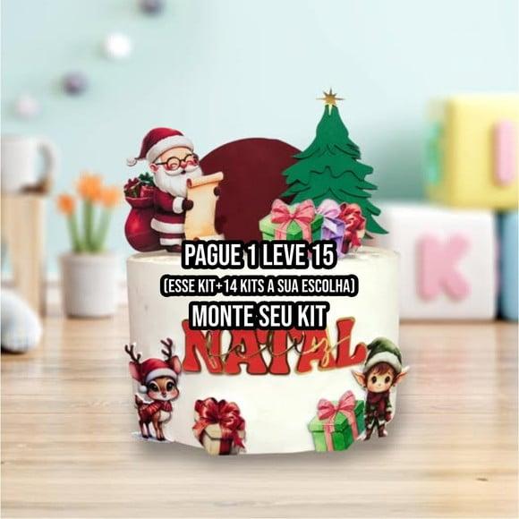 Arquivo de Corte Topo de Bolo Natal 12