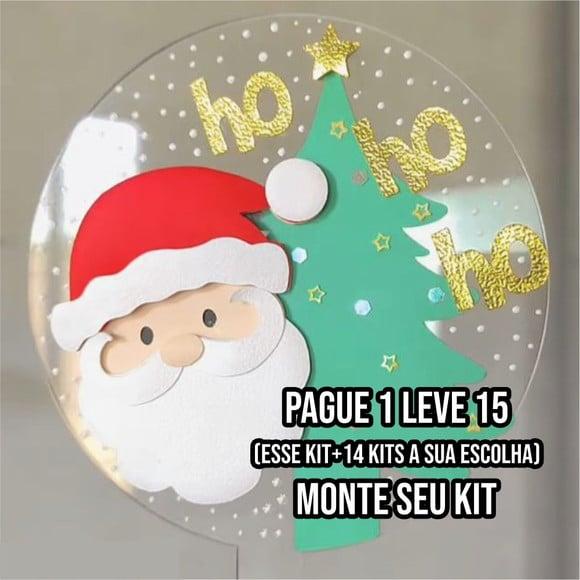 Arquivo de Corte Topo de Bolo Papai Noel 11