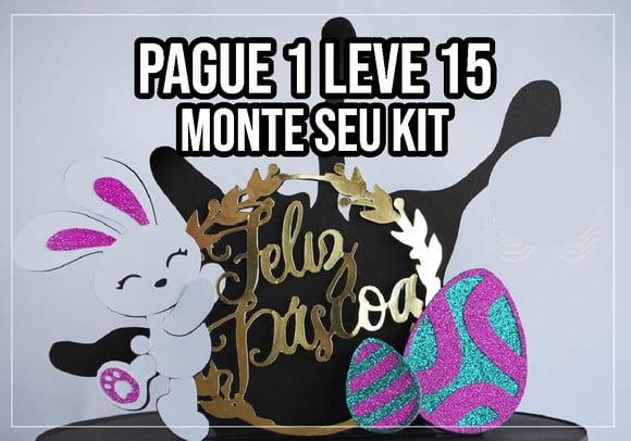 Arquivo de corte Topo de bolo páscoa STUDIO+14 ARQUIVOS