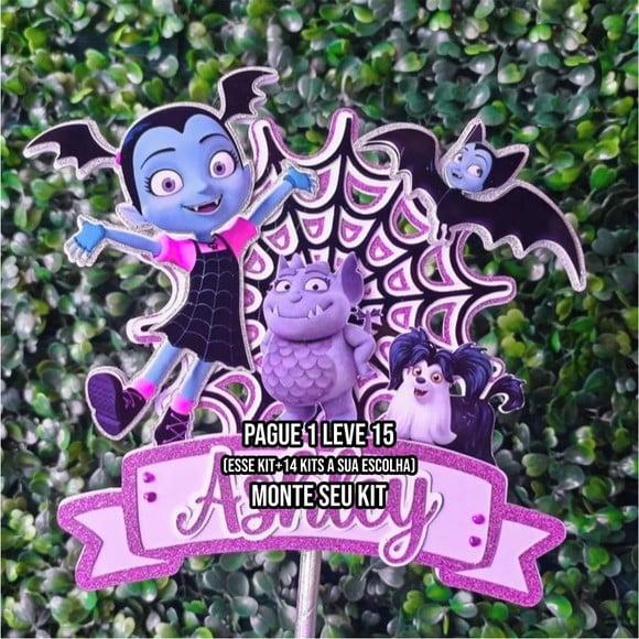 Arquivo de Corte Topo de Bolo Vampirina 1