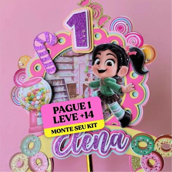 Arquivo de Corte Topo de Bolo Vanellope