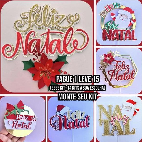 Arquivo de Corte Topos de Bolo Natal 4 Studio+14