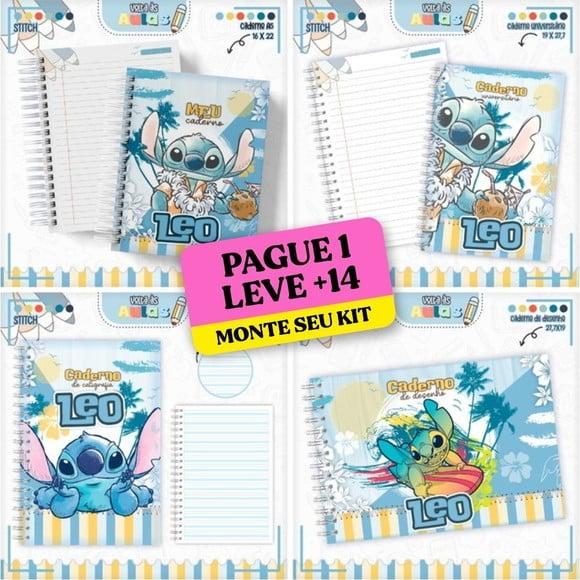 Arquivo de Corte Volta às Aulas Stitch Menino