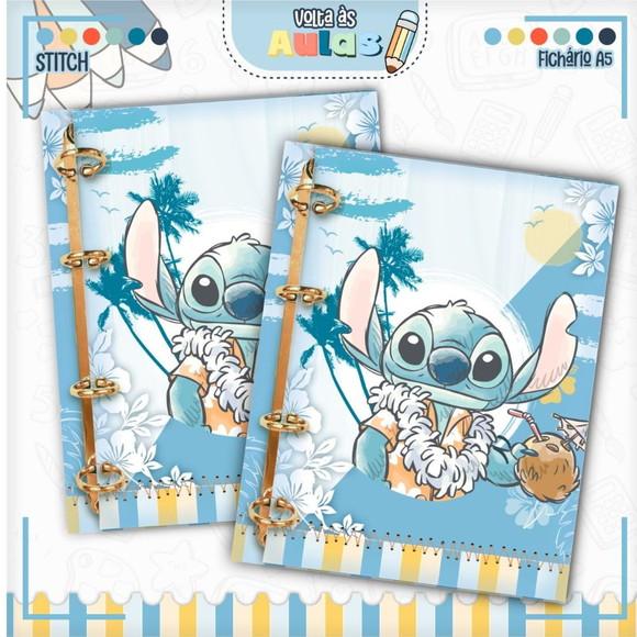 Arquivo de Corte Volta às Aulas Stitch Menino