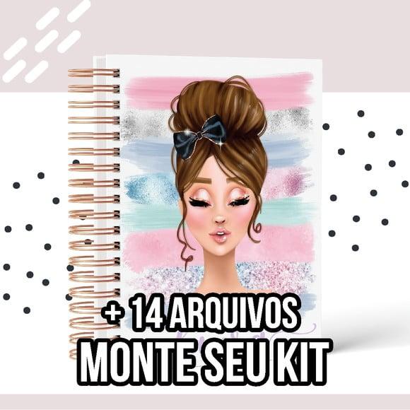 Arquivo Digital Agenda Planner Menina + 14 arquivos