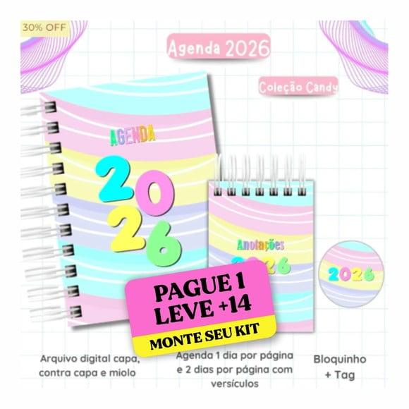 Arquivo Digital Agenda Candy Color 2026 1
