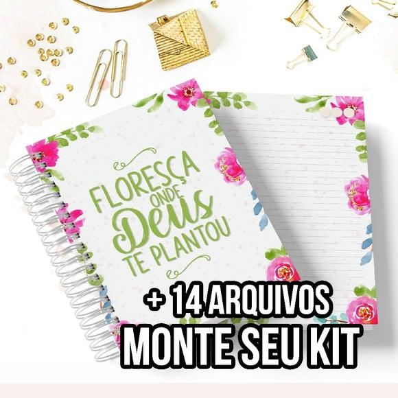 Arquivo digital Agenda Floresça onde Deus te Plantou PNG+ 14