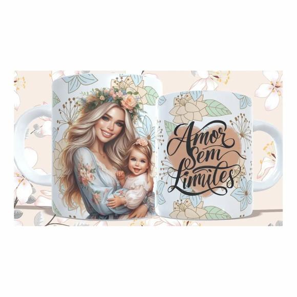 Arquivo Digital Arte para Caneca Dia das Mães 1