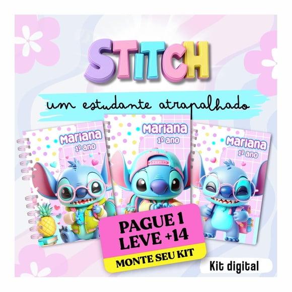 Arquivo Digital Caderno Stitch 2