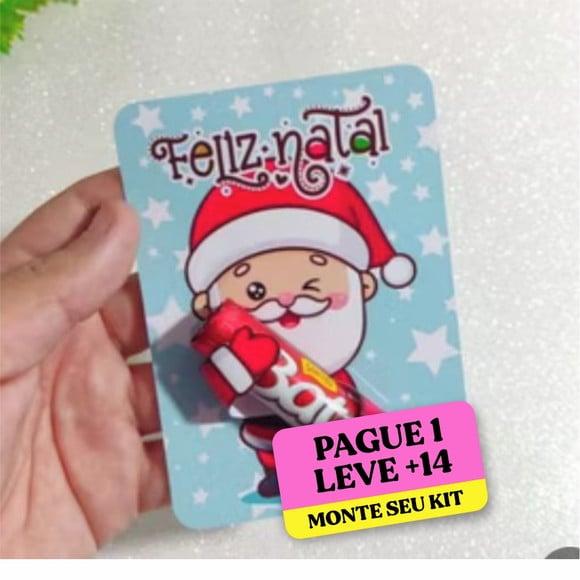 Arquivo Digital Card Batom Papai Noel 1