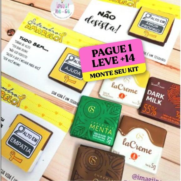 Arquivo Digital Card Chocolate Cacau Show Setembro Amarelo