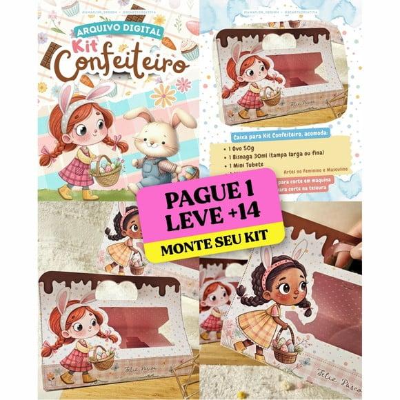 Arquivo Digital Kit Confeiteiro Páscoa