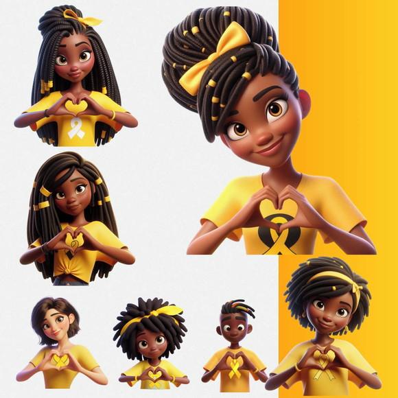 Arquivo Digital Mascotes Setembro Amarelo