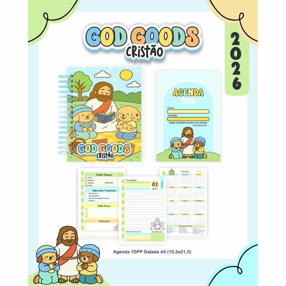 Arquivo Digital Volta às Aulas Bobbie Goods Cristão Menino