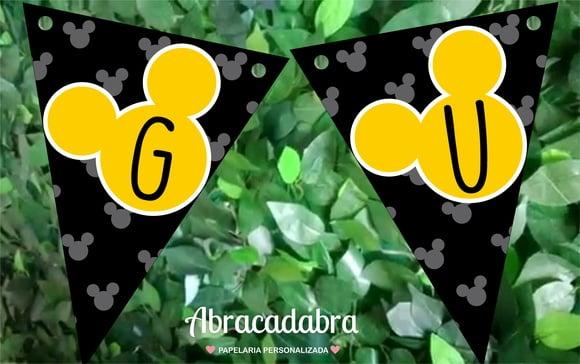 Bandeirola Digital Mickey