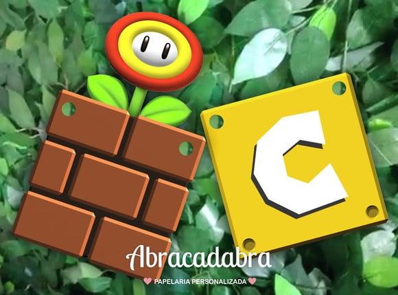 Bandeirola Digital Super Mario