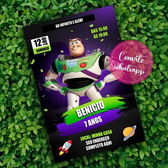 Convite Digital Buzz Lightyear