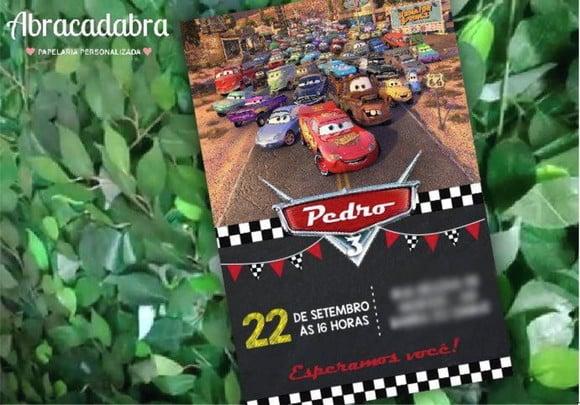 Convite Digital Carros