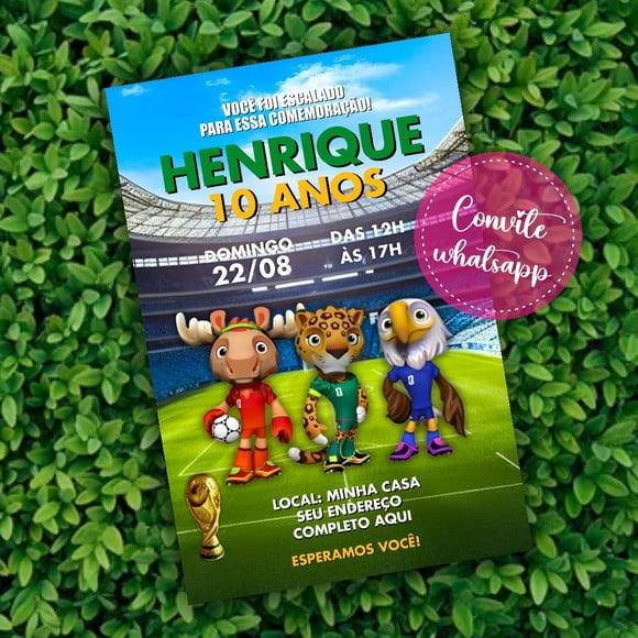Convite Digital Copa do Mundo 2026
