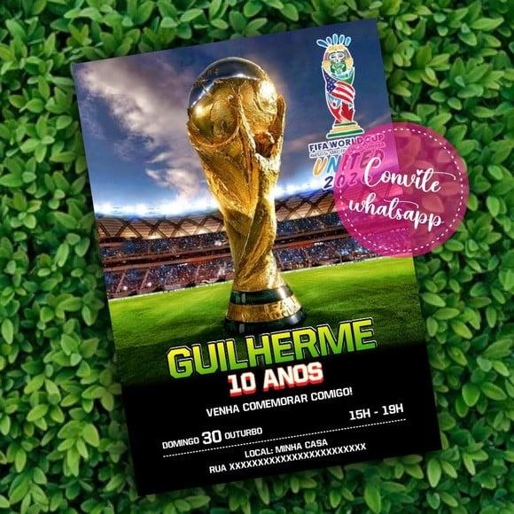Convite Digital Copa do Mundo 2026