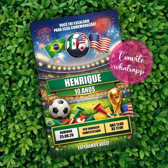 Convite Digital Copa do Mundo 2026