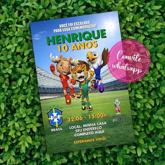 Convite Digital Copa do Mundo 2026