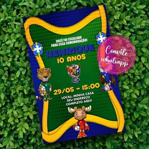 Convite Digital Copa do Mundo 2026