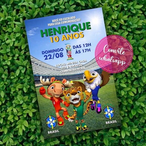 Convite Digital Copa do Mundo 2026