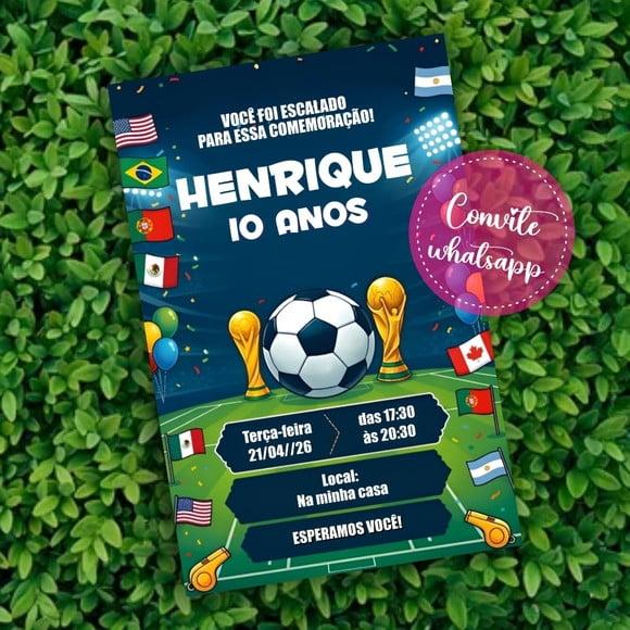 Convite Digital Copa do Mundo 2026