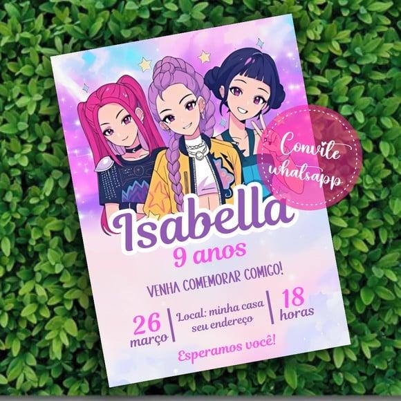 Convite Digital Guerreiras do Kpop 28
